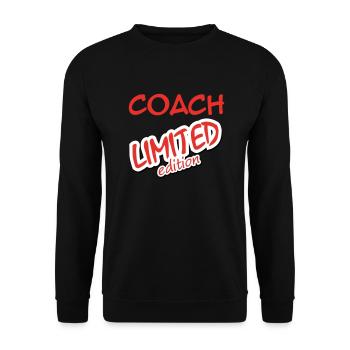 COACH LIMITED EDITION - Unisex Sweatshirt - black - Front - Alina (178cm) & Michal (187cm)