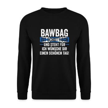 Scots Scottish Scotland - Unisex Sweatshirt - black - Front - Alina (178cm) & Michal (187cm)