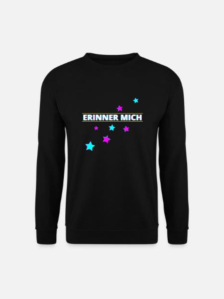 Erinner mich Party - Unisex Pullover - Schwarz