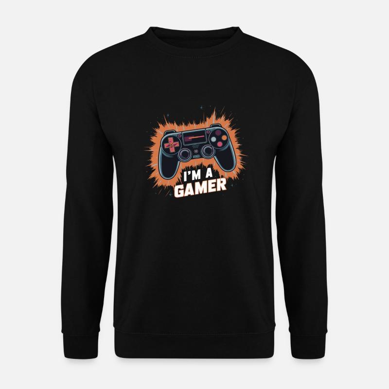 ICH BIN EIN GAMER - Unisex Pullover - Schwarz