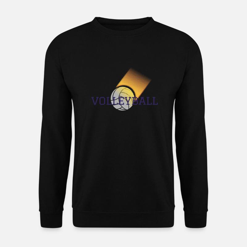 Volleyball - Unisex Pullover - Schwarz