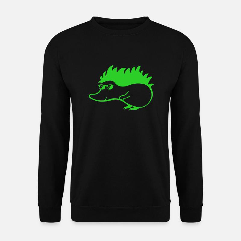 cool igel 1 - Unisex Pullover - Schwarz
