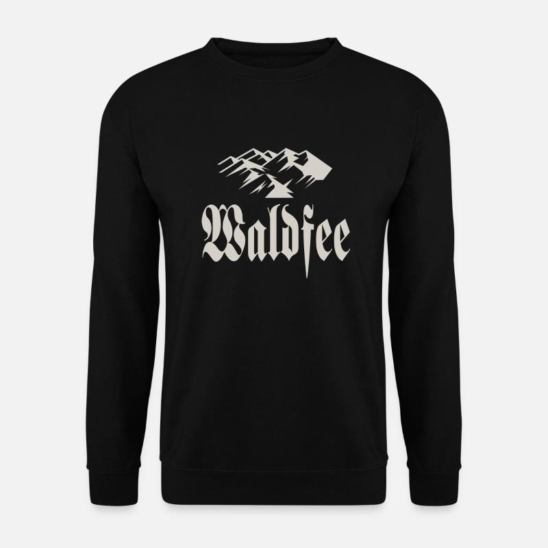 Waldfee - Unisex Pullover - Schwarz