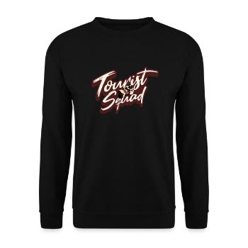 Tourist Squad Picture Photographer Vacation - Unisex Pullover - Schwarz - Vorne - Alina (178cm) & Michal (187cm)