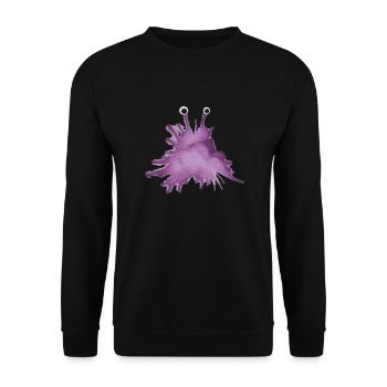 MonstRumms Nr.14 - Unisex Pullover - Schwarz - Vorne - Alina (178cm) & Michal (187cm)