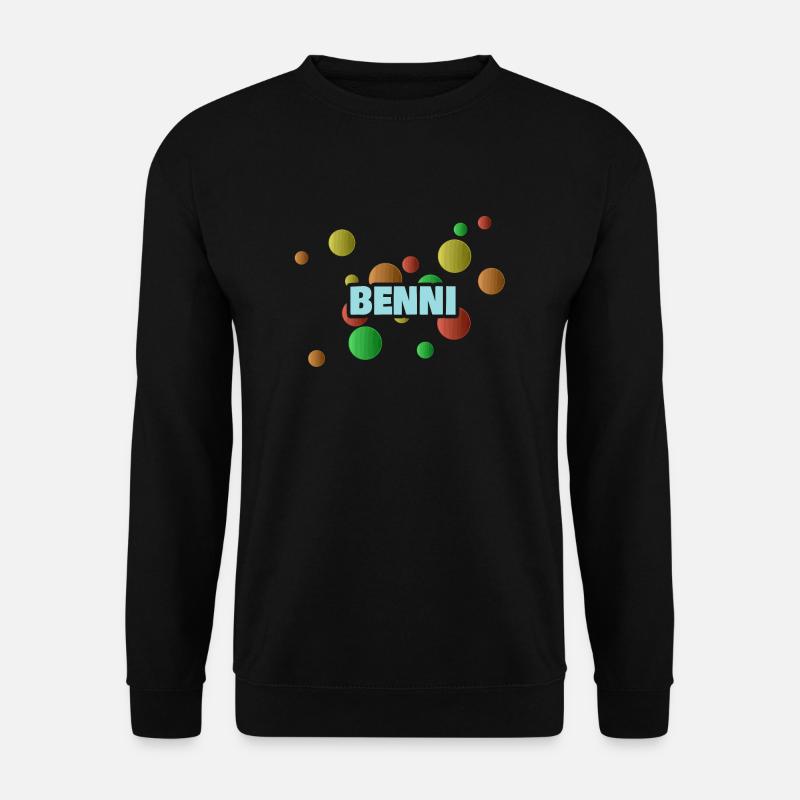 Benni Benni - Unisex Sweatshirt - black
