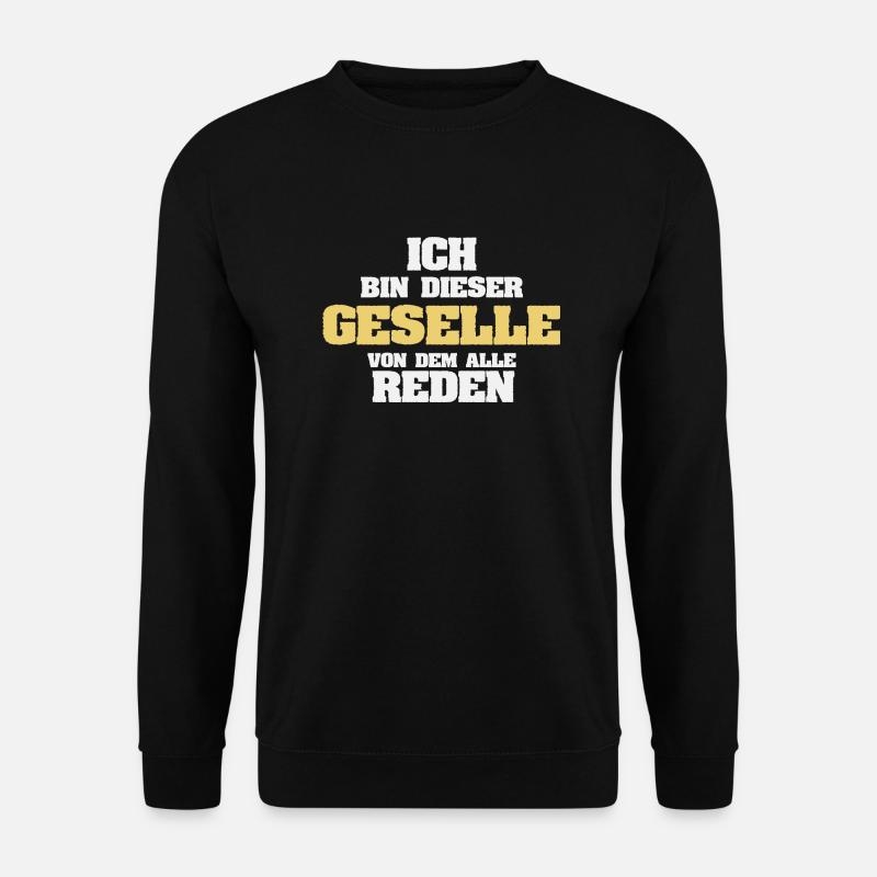 Geselle als Beruf - Unisex Pullover - Schwarz