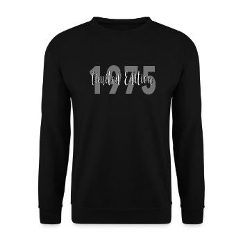 Edition limitée 1975 - Sweat-shirt Unisexe - noir - Devant - Alina (178cm) & Michal (187cm)