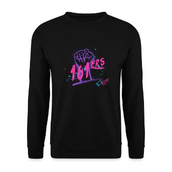 161ers wont Jinx it - Merch of Legends - Unisex Pullover - Schwarz - Vorne - Alina (178cm) & Michal (187cm)