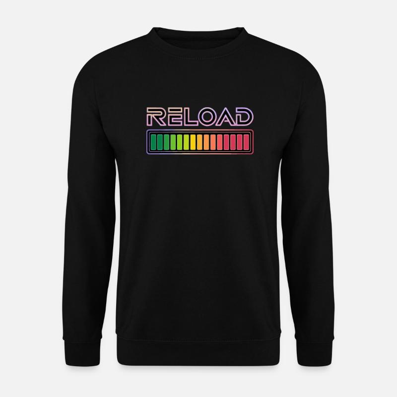 NACHLADEN - Unisex Pullover - Schwarz