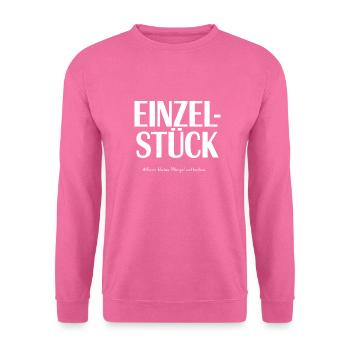 Einzelstück- kann kleine Mängel enthalten - Unisex Pullover - Pink - Vorne