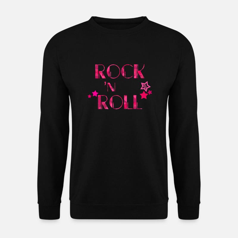 ROCK 'N ROLL - Unisex Sweatshirt - black