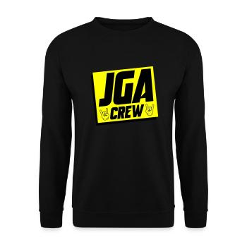 Jga Crew Junggesellenabschied - Unisex Pullover - Schwarz - Vorne - Alina (178cm) & Michal (187cm)