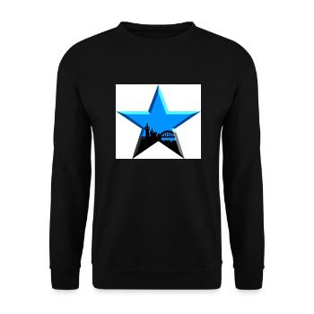 il fullxfull - Unisex Pullover - Schwarz - Vorne - Alina (178cm) & Michal (187cm)