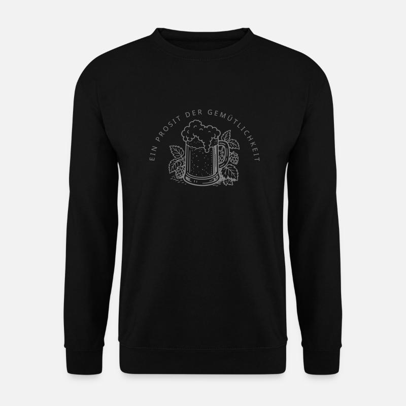 Ein Prosit der Gemütlichkeit - Unisex Pullover - Schwarz