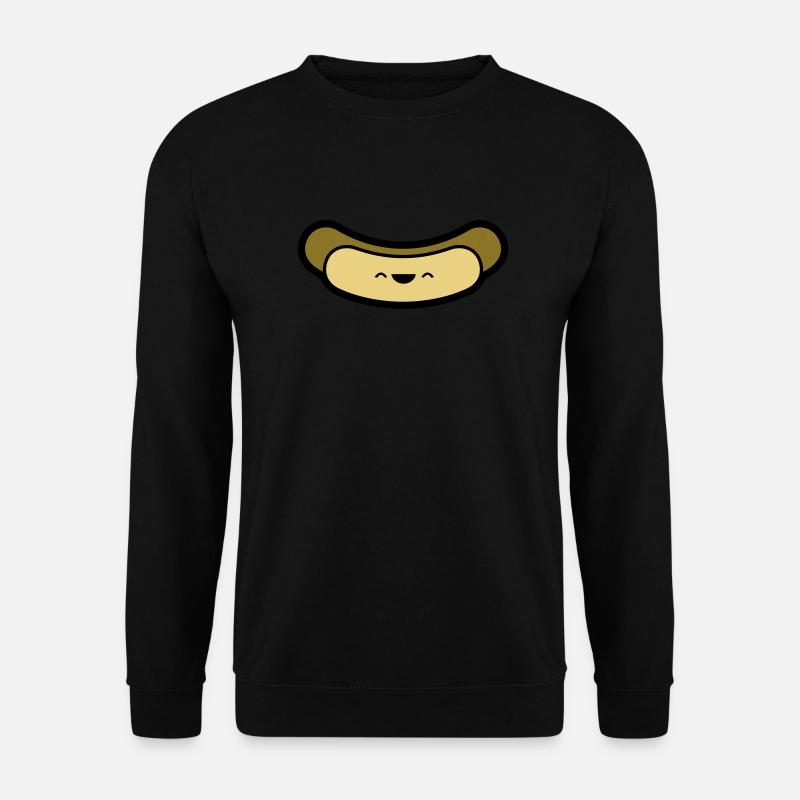 hot dog - Unisex Pullover - Schwarz