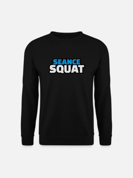séance squat - Sweat-shirt Unisexe - noir