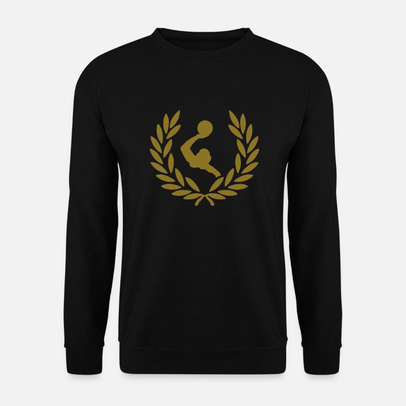 Wasserball_krone - Unisex Pullover - Schwarz