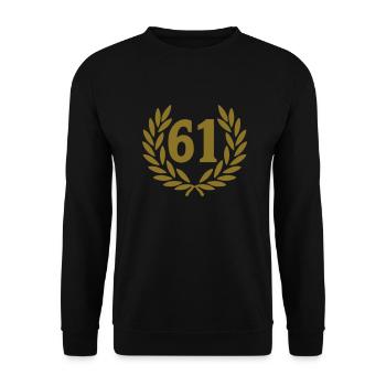 61_corona_premio_2 - Unisex Sweatshirt - black - Front - Alina (178cm) & Michal (187cm)