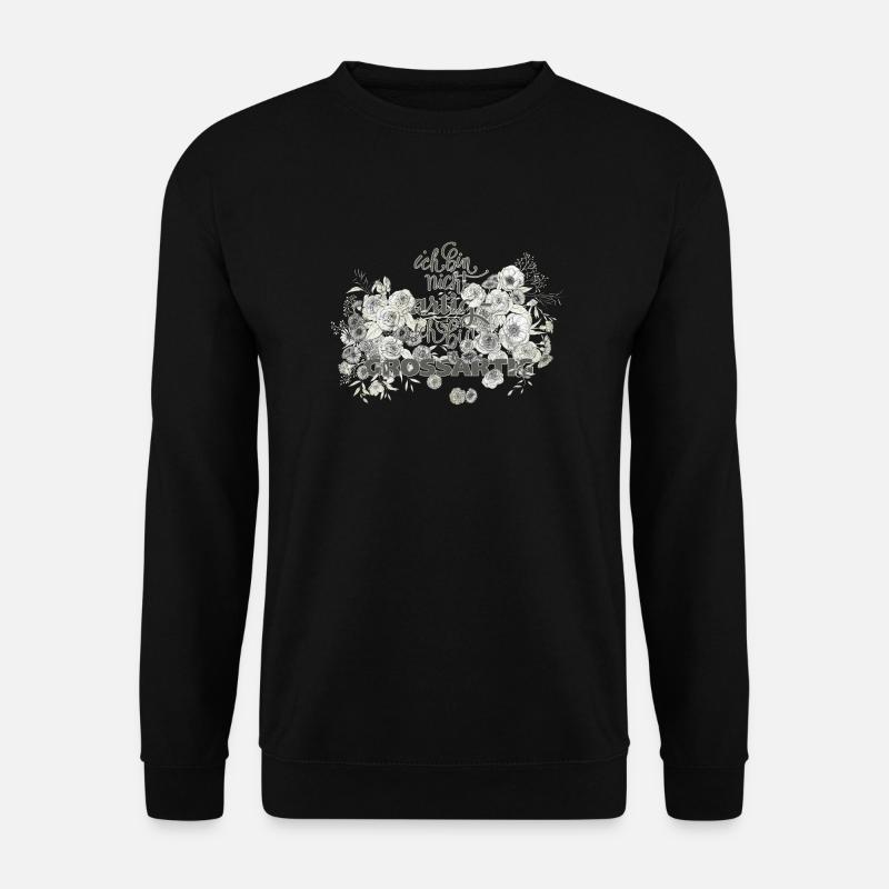 ich bin nicht artig - Unisex Pullover - Schwarz