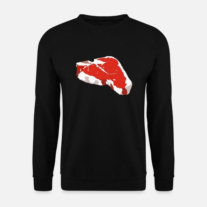 Steak - Unisex Pullover - Schwarz