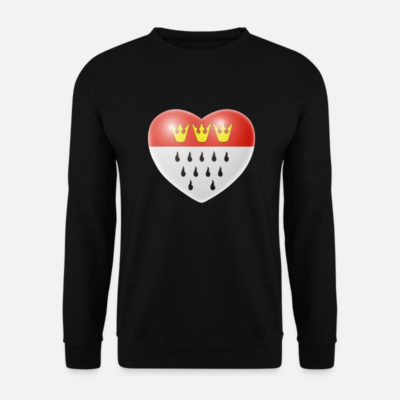 Heart (Cologne) - Unisex Sweatshirt - black