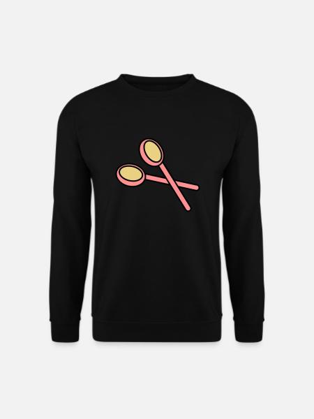 holzloeffel2 - Unisex Pullover - Schwarz