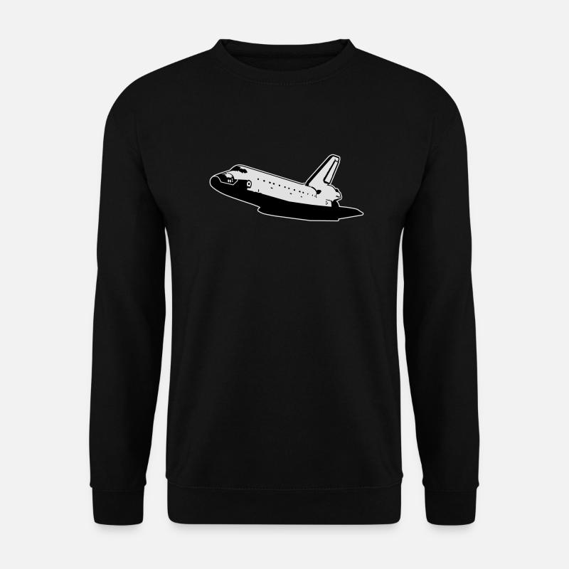 Navette spatiale (aucun emblèmes) - Sweat-shirt Unisexe - noir