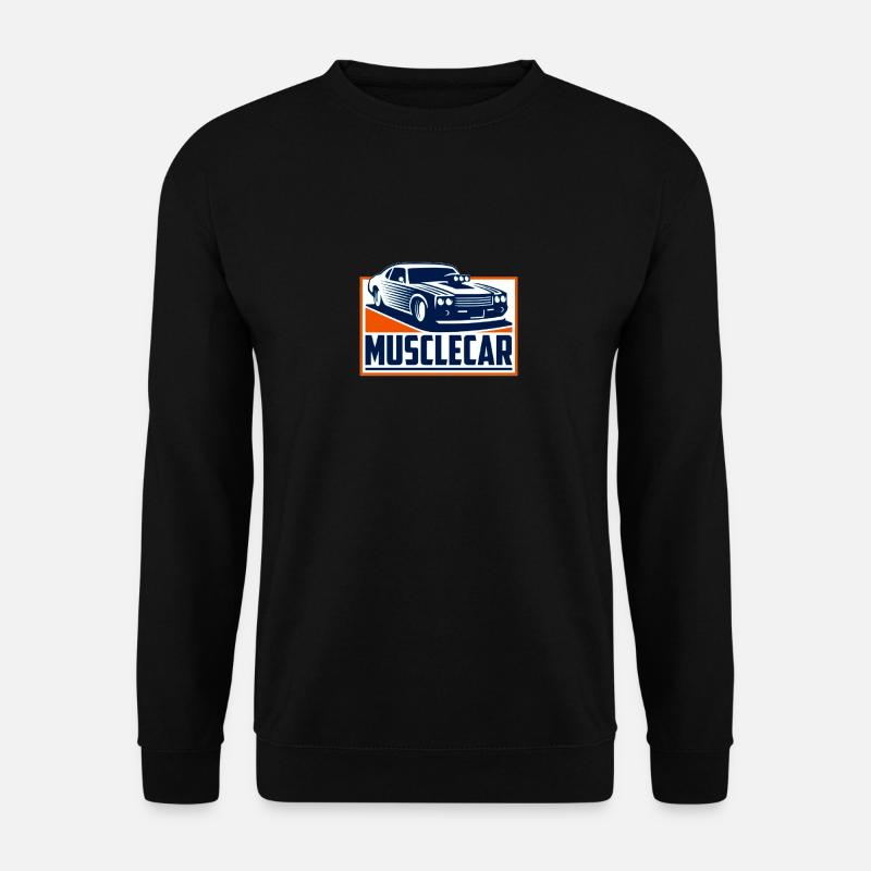 muscle car - Unisex Pullover - Schwarz