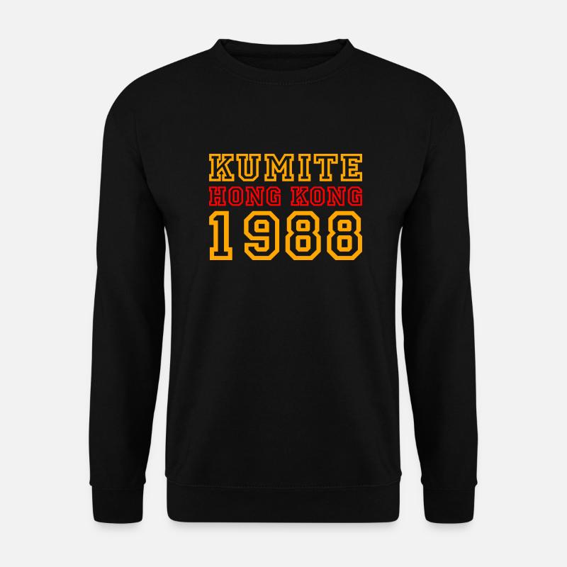 Kumite Hong Kong - Unisex Pullover - Schwarz