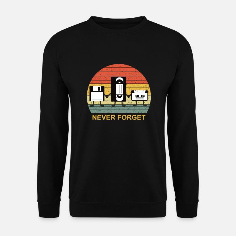 Never Forget - Unisex Pullover - Schwarz