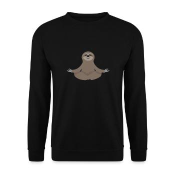 Refroidissement - Sweat-shirt Unisexe - noir - Devant - Alina (178cm) & Michal (187cm)