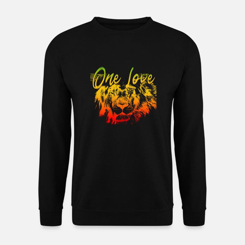 One Love - Unisex Pullover - Schwarz