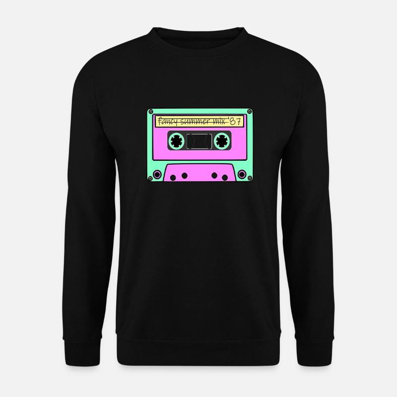 80s cassette Summer Mix - Unisex Sweatshirt - black