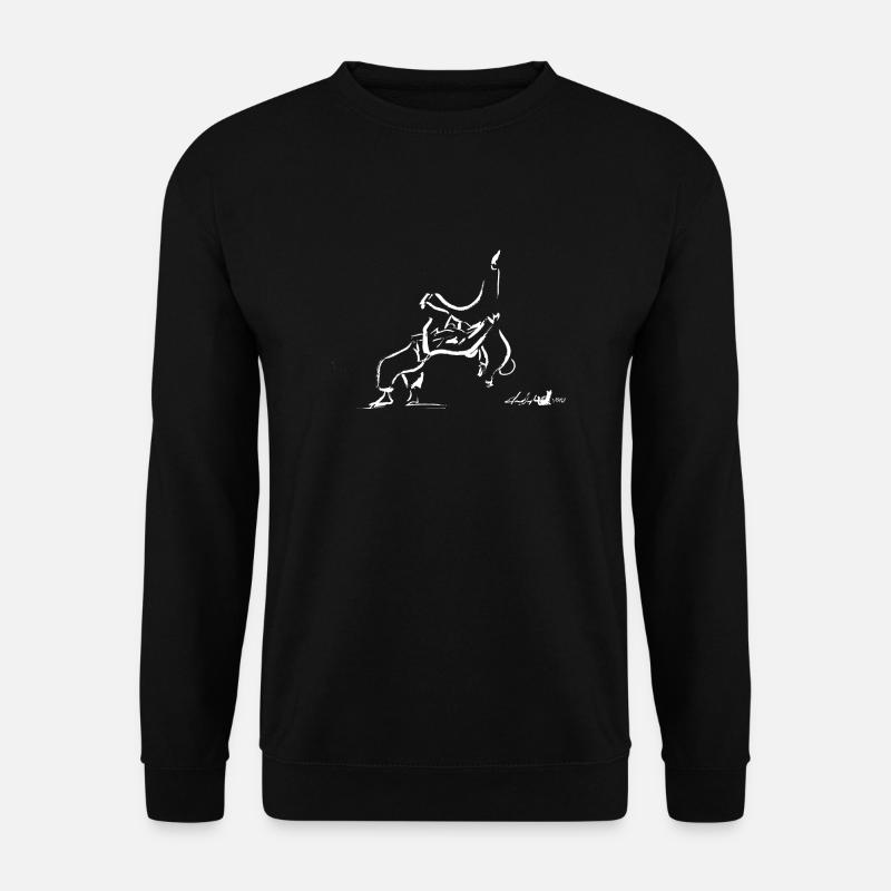 JUDO URA NAGE - Unisex Pullover - Schwarz