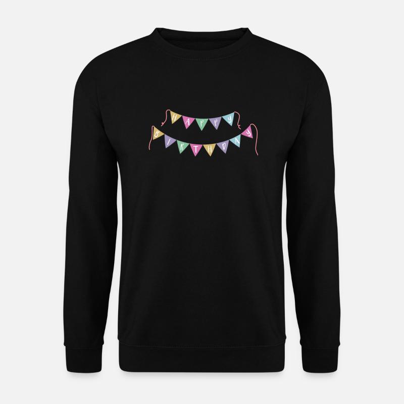 Happy Birthday | Geburtstag - Unisex Pullover - Schwarz