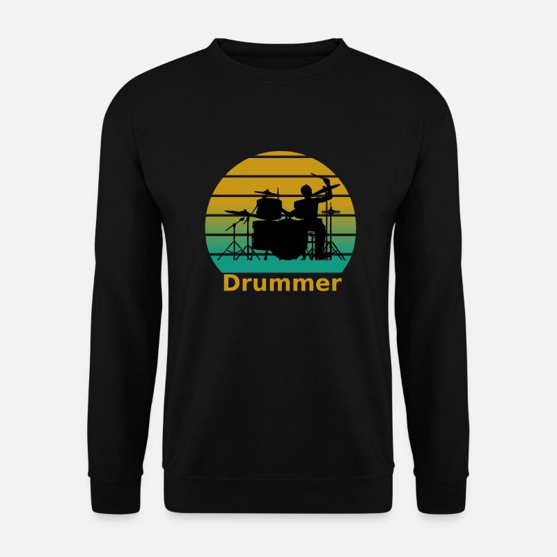 drummer - Unisex Sweatshirt - black