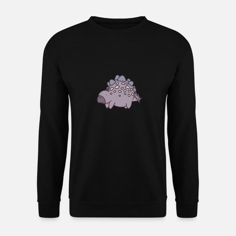 Alter Dinosaurier Stegosaurus - Unisex Pullover - Schwarz