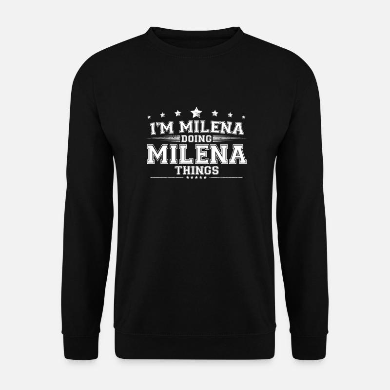 Milena - Unisex Pullover - Schwarz
