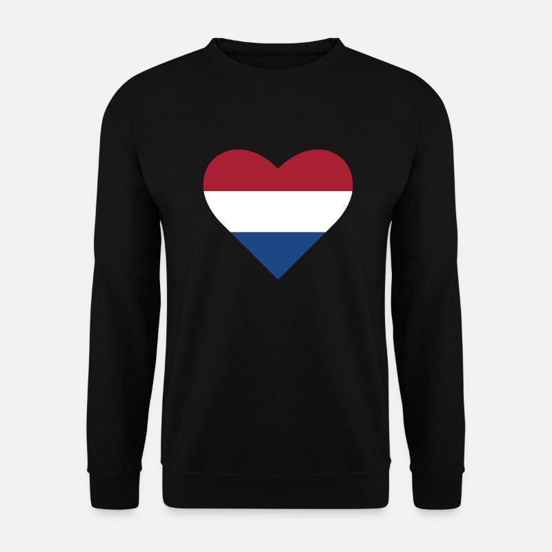 I love niederlande - Unisex Pullover - Schwarz