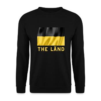 The Länd - Unisex Pullover - Schwarz - Vorne - Alina (178cm) & Michal (187cm)