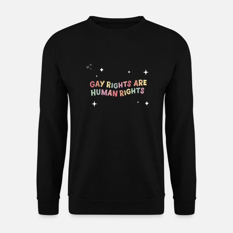 Gay Rights - Unisex Pullover - Schwarz