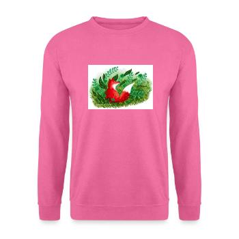 Fox - Unisex Sweatshirt - pink - Front