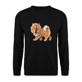 Jari - Sweat-shirt Unisexe - noir - Devant - Alina (178cm) & Michal (187cm)
