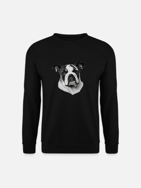 Bulldog français chien anglais 3 - Sweat-shirt Unisexe - noir