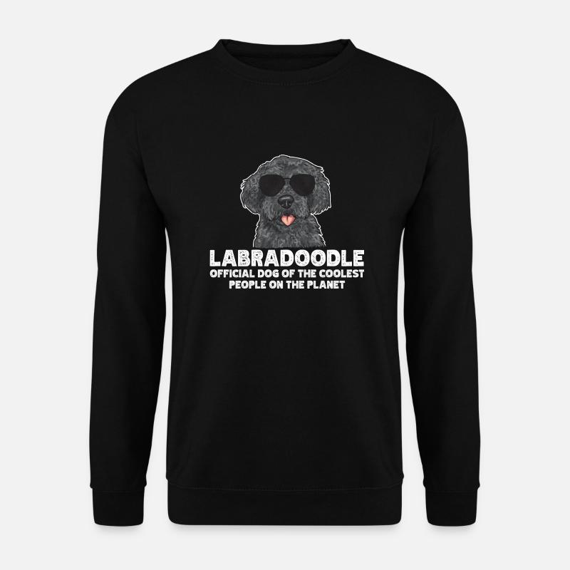 Labradoodle Hund - Unisex Pullover - Schwarz