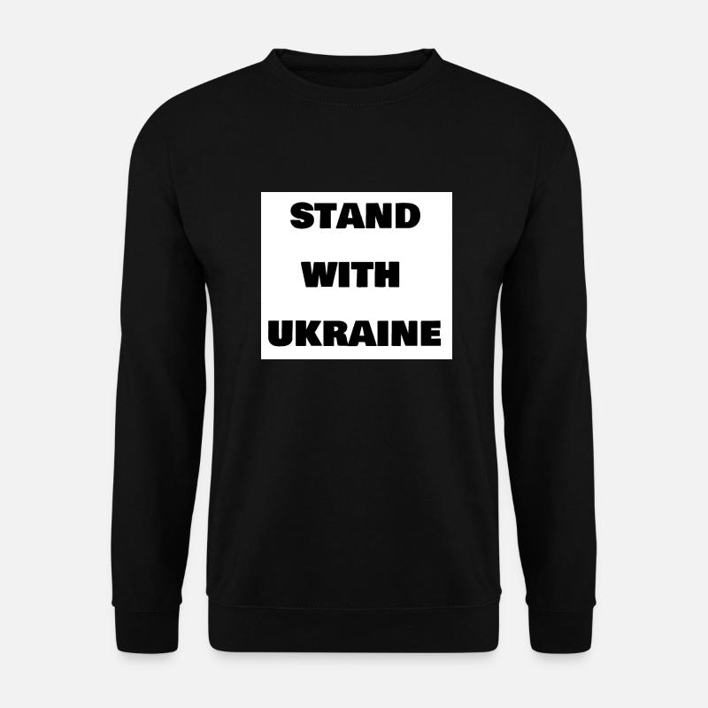 Ukraine - Unisex Pullover - Schwarz