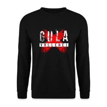 Gula - Gluttony - Unisex Sweatshirt - black - Front - Alina (178cm) & Michal (187cm)