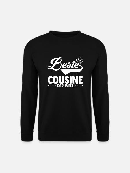 Cousinen Cousine - Unisex Pullover - Schwarz