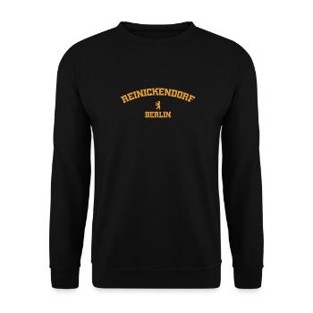 Reinickendorf - Berlin - Deutschland - Germany - Unisex Pullover - Schwarz - Vorne - Alina (178cm) & Michal (187cm)